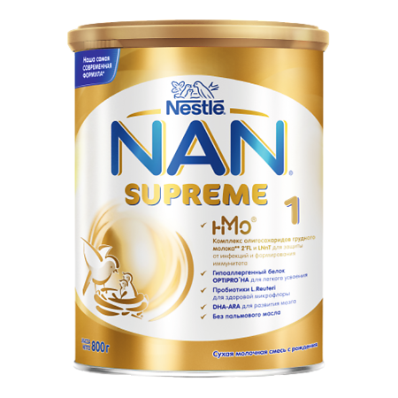 NAN Supreme Смесь 0-12 мес 800 г 1 шт