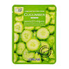 Lebelage Тканевая маска для лица с экстрактом огурца Natural Mask Cucumber 23 г 1 шт