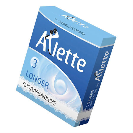 Презервативы Arlette Longer Продлевающие 3 шт