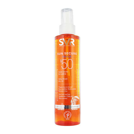 SVR Безопасное солнце Sun Secure Dry Oil Сухое масло SPF50 200 мл 1 шт