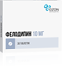 Фелодипин таблетки с пролонг высвобождением покрыт.плен.об. 10 мг 30 шт