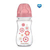 Canpol Бутылочка PP EasyStart с широким горлышком антиколиковая 3+ Newborn baby розовая 240 мл 1 шт