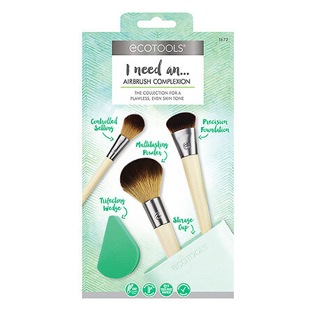 EcoTools Набор кистей для макияжа Airbrush Complexion Kit 1 уп