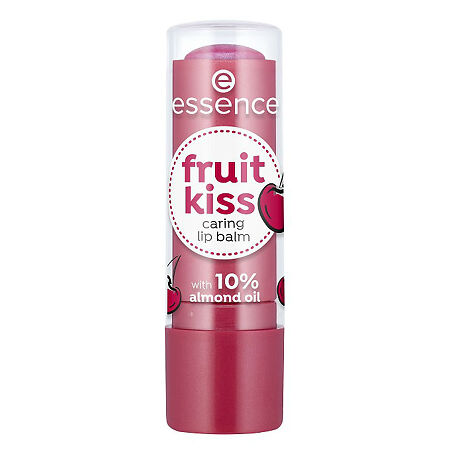 Essence Бальзам для губ Fruit Kiss тон 02 вишня 1 шт