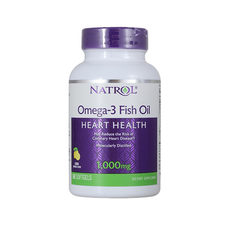 Natrol Омега-3/Omega-3 Fish Oil 1000 мг капсулы массой 95,5 г 60 шт