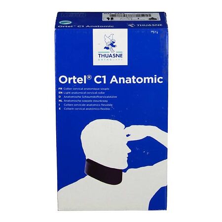 Thuasne Ортез шейный легкий анатомический Ortel C1 Anatomic  11 см синий р.3 1 шт