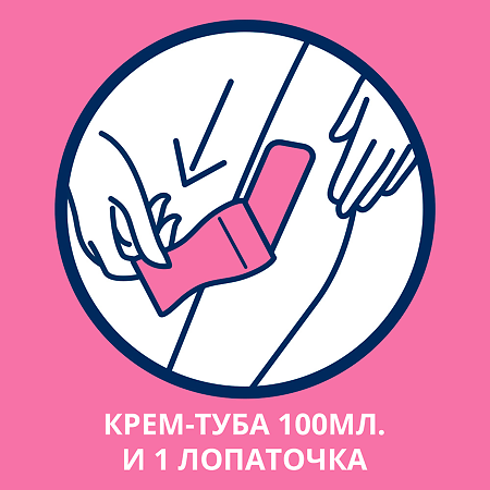 Veet Minima Крем для депиляции для чувствительной кожи ног и рук туба 100 мл 1 шт