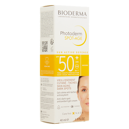 Bioderma Photoderm Spot-Age Крем-гель против пигментации и морщин SPF50+ 40 мл 1 шт