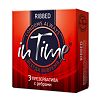 Презервативы IN TIME Ribbed ребристые 3 шт