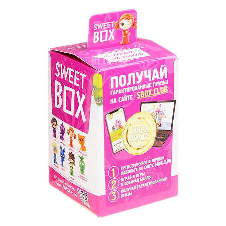 Sweet Box Аскорбинка детская Сказочный патруль+игрушка набор 1 уп.