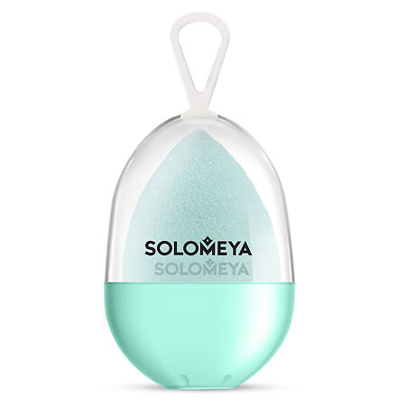 Solomeya Спонж для макияжа Тиффани вельветовый Microfiber Velvet Sponge Tiffany 1 шт