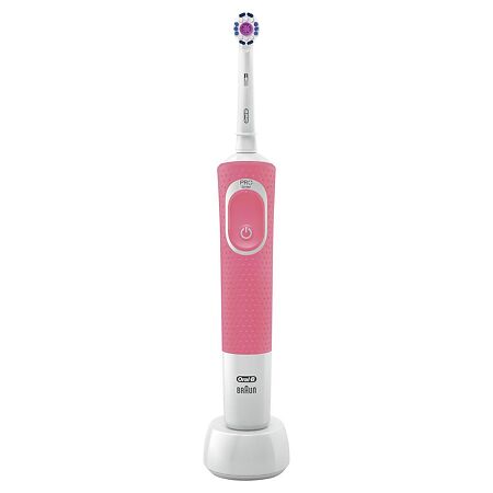 Oral-B Электрическая зубная щетка Vitality 3D White D100.413.1 Pink 1 шт