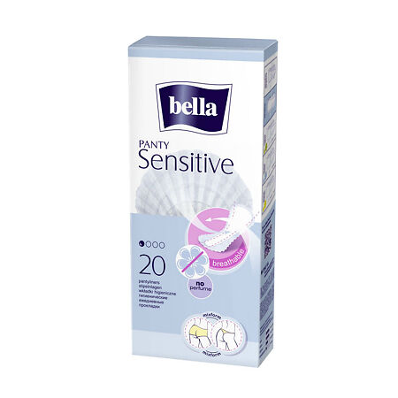 Bella Прокладки Panty Q ультратонкие гигиенические ежедневные sensitive 20 шт