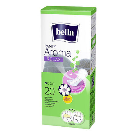 Bella Прокладки Panty ультратонкие гигиенические ежедневные Aroma relax 20 шт