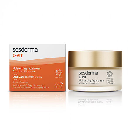 Sesderma C-VIT Moisturizing facial cream Крем увлажняющий для лица 50 мл 1 шт