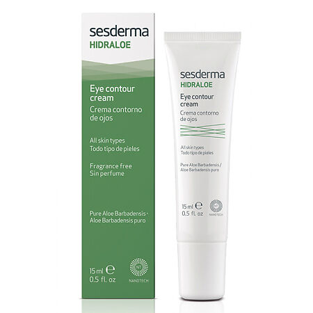 Sesderma Hidraloe Eye contour cream Крем-контур увлажняющий для зоны вокруг глаз 15 мл 1 шт