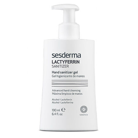 Sesderma Lactyferrin Sanitizer Гель для рук гигиенический Лактиферрин Санитайзер 190 мл 1 шт