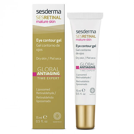 Sesderma Sesretinal Mature Skin Eye contour gel Крем-контур для зоны вокруг глаз Эксперт времени омолаживающий 15 мл 1 шт