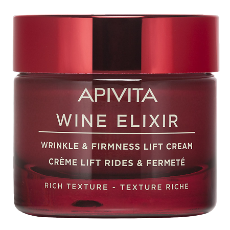 Apivita Wine Elixir Крем-лифтинг для лица с насыщенной текстурой 50 мл 1 шт