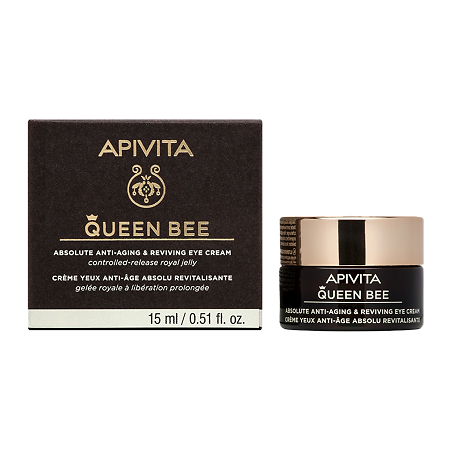 Apivita Queen Bee Комплексный уход для кожи вокруг глаз 15 мл 1 шт