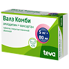 Валз Комби таблетки покрыт.плен.об. 5 мг+80 мг 28 шт