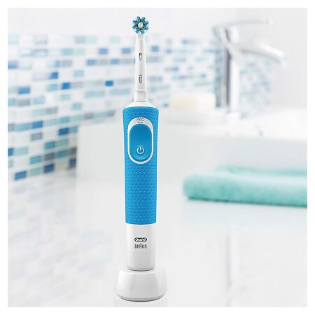 Oral-B Электрическая зубная щетка Vitality D100.413.1 CrossAction Blue 1 шт