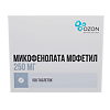 Микофенолата мофетил таблетки покрыт.плен.об. 250 мг 100 шт