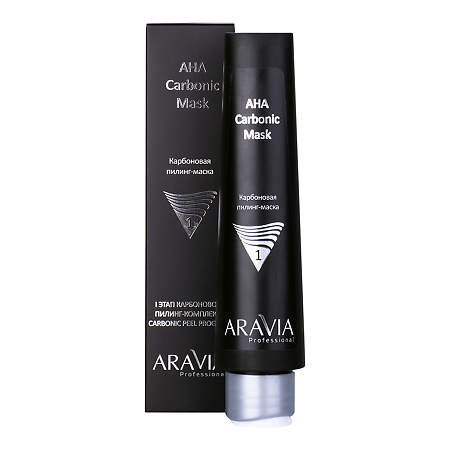 Aravia Professional Карбоновая пилинг-маска AHA Carbonic Mask 100 мл 1 шт