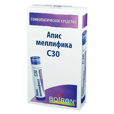 Апис меллифика C30 гранулы гомеопатические 4 г 1 шт