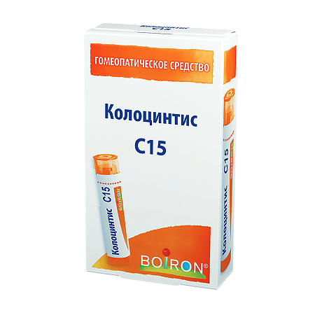 Колоцинтис C15 гранулы гомеопатические 4 г 1 шт