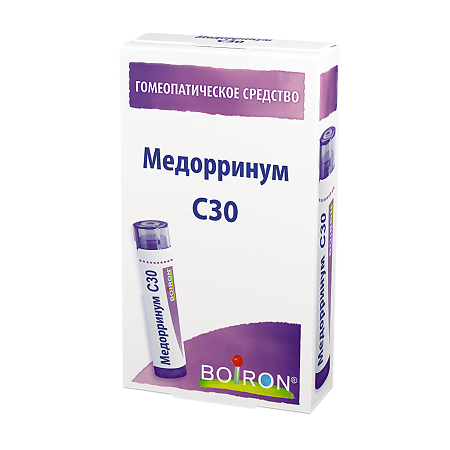 Медорринум C30 гранулы гомеопатические 4 г 1 шт