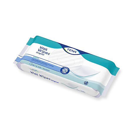 Tena Полотенца влажные Wet Wipes Original 30х20 см 48 шт