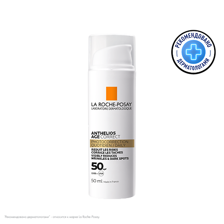 La Roche-Posay Anthelios Age Correct Крем для лица антивозрастной SPF50 50 мл 1 шт