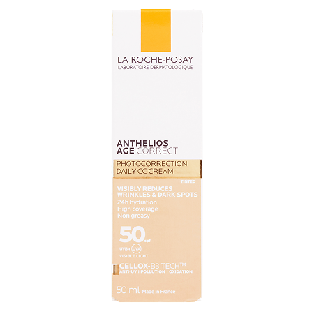 La Roche-Posay Anthelios Age Correct Tinted Крем для лица тон антивозрастной SPF50 50 мл 1 шт