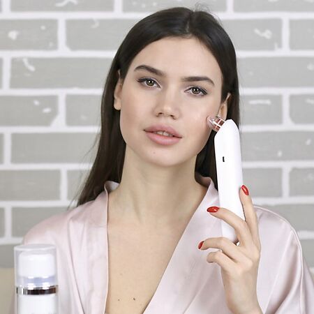 Gezatone Прибор для вакуумной чистки и массажа кожи лица VACU Silky Skin 1 шт