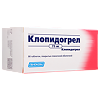 Клопидогрел таблетки покрыт.плен.об. 75 мг 90 шт