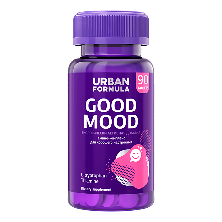 Urban Formula Good Mood Пустырник Актив таблетки массой 350 мг 90 шт