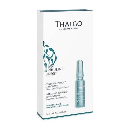 Thalgo Spiruline Boost Энергизирующий концентрат для сияния и коррекции морщин 1,2 мл 7 шт