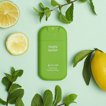 Спрей для рук HAAN Hand Sanitizer Mojito Splash очищающий и увлажняющий Игривый Мохито 30 мл 1 шт