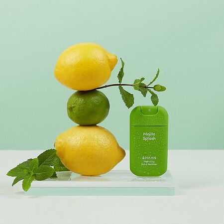 Спрей для рук HAAN Hand Sanitizer Mojito Splash очищающий и увлажняющий Игривый Мохито 30 мл 1 шт