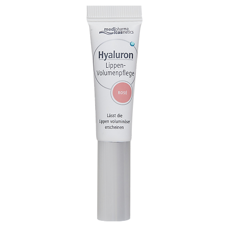 Medipharma Cosmetics Hyaluron Бальзам для объема губ розовый 7 мл 1 шт