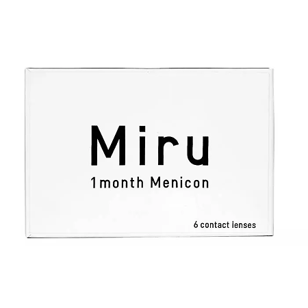 Контактные линзы мягкие Miru 1 month Menicon -7,00/8,3/6 шт. на месяц