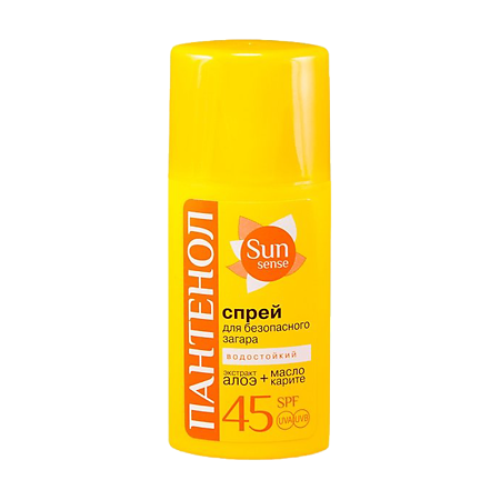 Sun Sense Пантенол Спрей для безопасного загара SPF45 95 мл 1 шт