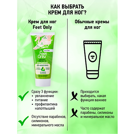 Salton Feet Only Крем для ног Эксперт мягкости 75 мл 1 шт