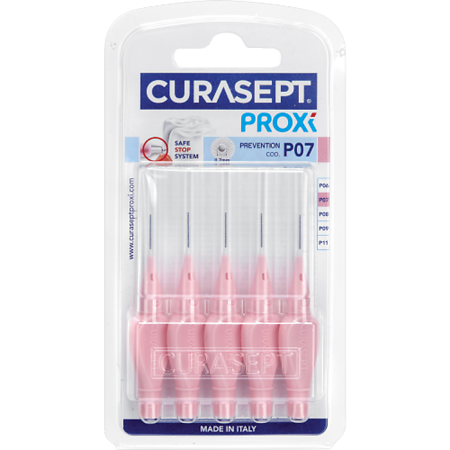 Curasept Proxi Prevention Ёршики межзубные P07 розовые 6 шт