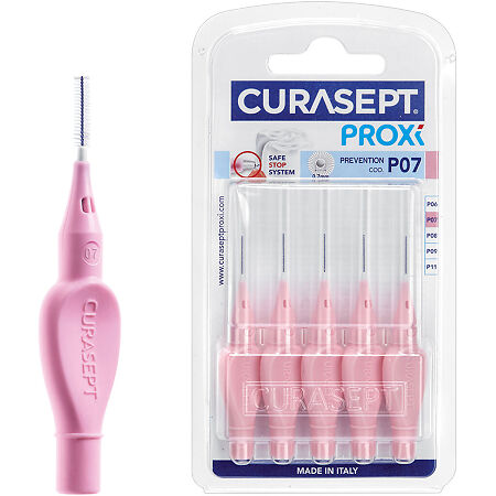 Curasept Proxi Prevention Ёршики межзубные P07 розовые 6 шт