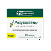 Розувастатин таблетки покрыт.плен.об. 10 мг 30 шт