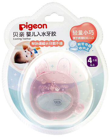 Pigeon Прорезыватель охлаждающий Cooling Teether Rabbit Кролик 1 шт