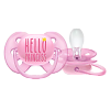 Philips Avent Пустышка силиконовая Ultra Soft Hello Princess 6-18 мес для девочек SCF529/01 1 шт