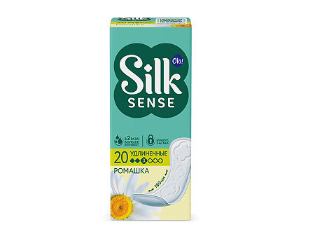 Ola! Silk Sense Прокладки ежедневные Daily Deo Large аромат Ромашки 20 шт